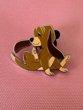 Disney Dogs Fox and the Hound Copper Pin